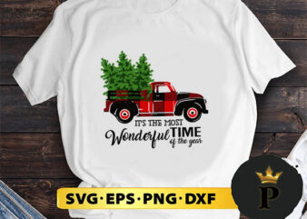 christmas truck SVG, Merry Christmas SVG, Xmas SVG PNG DXF EPS t shirt vector file