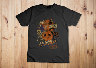 Halloween Horror Nights HHN Lil Boo Tshirt Design