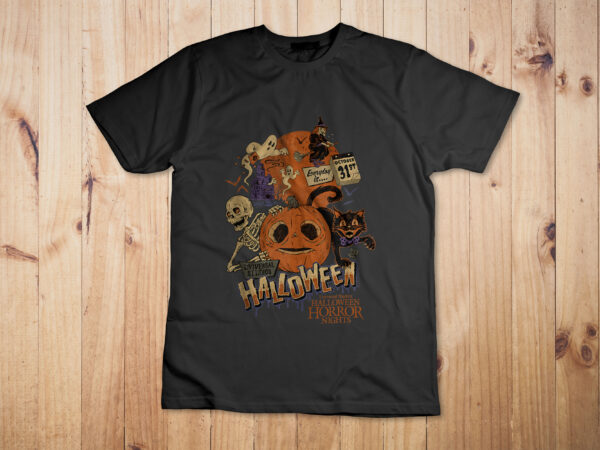 Halloween horror nights hhn lil boo tshirt design