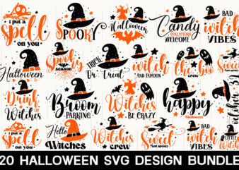 Halloween T-shirt Design bundle