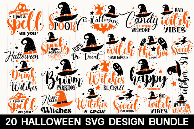Halloween T-shirt Design bundle