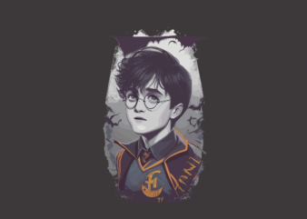 Cute Harry Potter Witch Tshirt Design