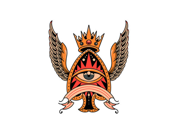 King spade t shirt vector art