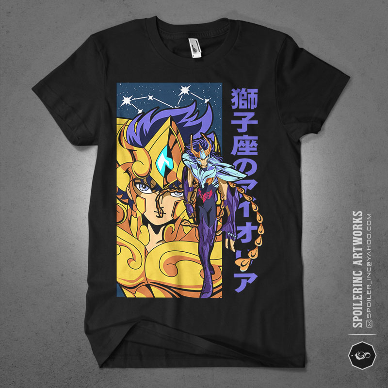 t-shirt vector populer anime lover tshirt design bundle illustration part 14