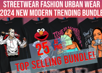 streetwear fashion urban wear 2024 new modern trending bundle