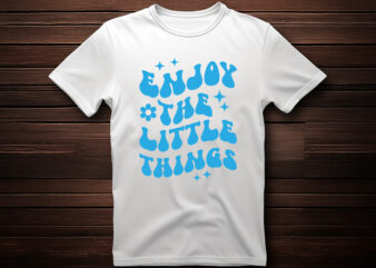 enjoy the little things t shirt design template,t shirt design maker,custom t shirt,custom t shirt design,apparel, art, clothes, california, holiday, distressed, graphic, grunge, illustration, print, retro, shirt, t shirt, t,