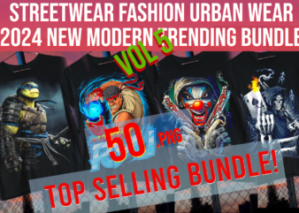 streetwear fashion urban wear 2024 new modern trending bundle Vol 5