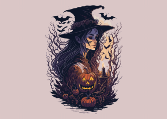 The Witcher Lantern Halloween Tshirt Graphic