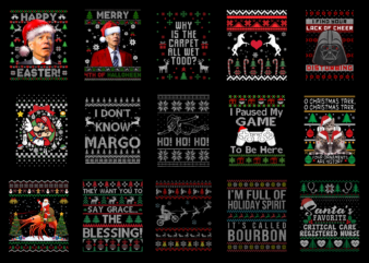 15 Ugly Christmas Shirt Designs Bundle For Commercial Use Part 1, Ugly Christmas T-shirt, Ugly Christmas png file, Ugly Christmas digital file, Ugly Christmas gift, Ugly Christmas download, Ugly Christmas design AMZ