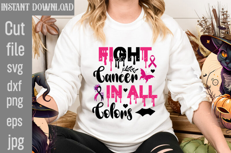 Breast Cancer T-shirt DEsigns Bundle ,Cancer SVG Bundle,Fight cancer,breast cancer awareness svg cut file , breast cancer awareness tshirt design, 20 mental health vector t-shirt best sell bundle design,mental health