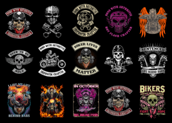 15 Biker Skull Shirt Designs Bundle For Commercial Use Part 1, Biker Skull T-shirt, Biker Skull png file, Biker Skull digital file, Biker Skull gift, Biker Skull download, Biker Skull design AMZ