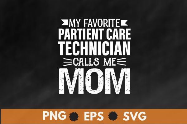 Patient care technician call me mom funny nurse mom saying t-shirt design vector, patient care technician, patient care, pct week,