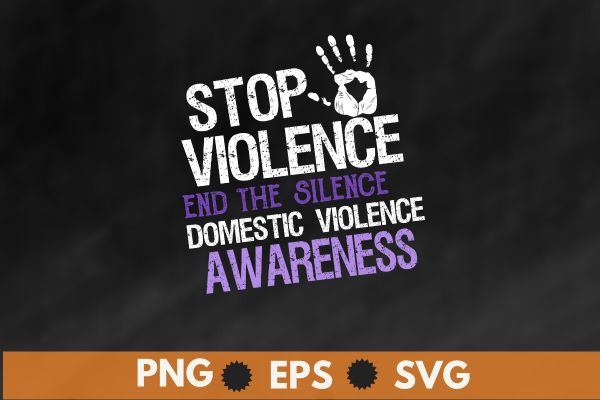 Family Domestic-Violence Awareness Purple Ribbon T-Shirt design vector, domestic, awareness, family, purple, ribbon, t-shirt, tee
