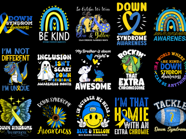 15 down syndrome shirt designs bundle for commercial use part 1, down syndrome t-shirt, down syndrome png file, down syndrome digital file, down syndrome gift, down syndrome download, down syndrome design amz