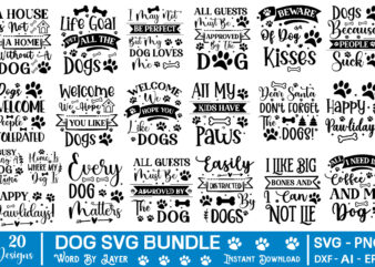 Dog T-Shirt Bundle dog welcome sign, dog door signs, round door signs, dog round svg, round door sign svg, christmas cards, dog svg bundle,