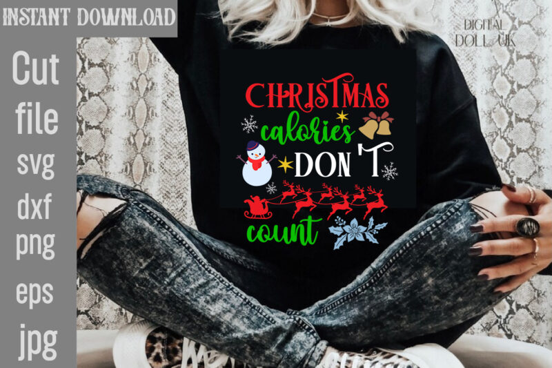 Christmas T-shirt Designs Bundle, 20 Designs,On Sell Designs,Christmas Designs Bundle,Christmas SVG Design, Christmas Tree Bundle, Christmas