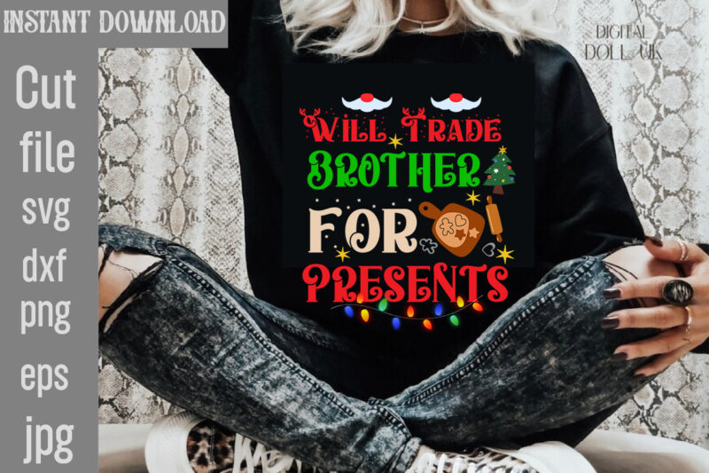 Christmas T-shirt Designs Bundle, 20 Designs,On Sell Designs,Christmas Designs Bundle,Christmas SVG Design, Christmas Tree Bundle, Christmas