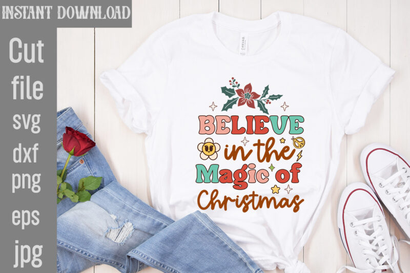 Retro Christmas PNG Sublimation Bundle,20 Designs,on Sell Design,Big Sell Design,Png Bundle,Christmas T-shirt Designs