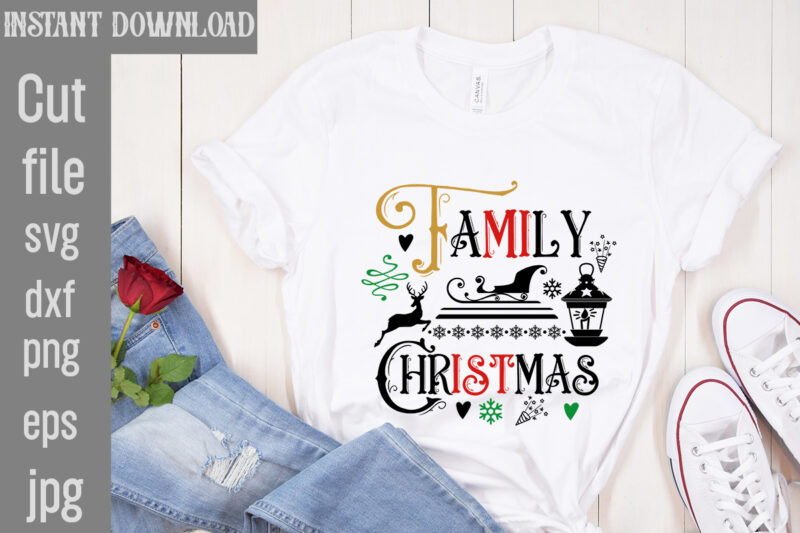 Christmas T-shirt Designs Bundle, 20 Designs,On Sell Designs,Christmas Designs Bundle,Christmas SVG Design, Christmas Tree Bundle, Christmas