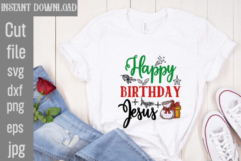 Christmas T-shirt Designs Bundle, 20 Designs,On Sell Designs,Christmas Designs Bundle,Christmas SVG Design, Christmas Tree Bundle, Christmas