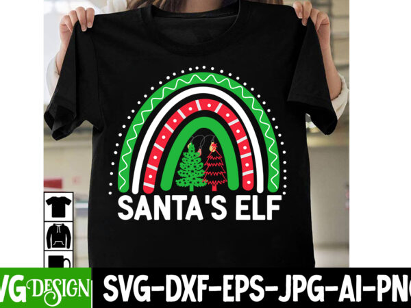 Santa’s elf t-shirt design, santa’s elf vector t-shirt design, i m only a morning person on december 25 t-shirt design, i m only a morning person on december 25 vector