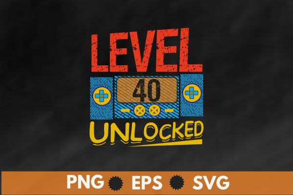 30th birthday shirt. level 30 unlocked video gamer t-shirt design vector, 30th birthday shirt. level 30 unlocked, video gamer, funny video game