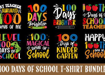 100 Days of School SVG Bundle, 100 Days svg, School svg, School Shirt svg, first day at school svg, funny teacher svg, school cut file, Kindergarten svg, School Svg Bundle,