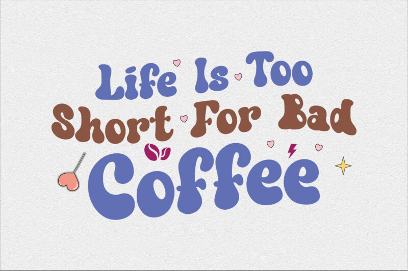 Coffee Quote SVG Design Bundle