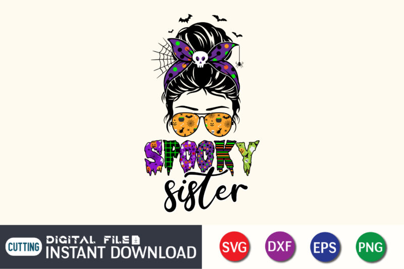 Halloween Mom life Messy Bun Svg Bundle, Messy Bun, Messy Bun SVG Shirt, Messy Bun Vector, Momster svg, Mom of monsters svg, Halloween svg, momlife Mom bun svg, Monster svg,