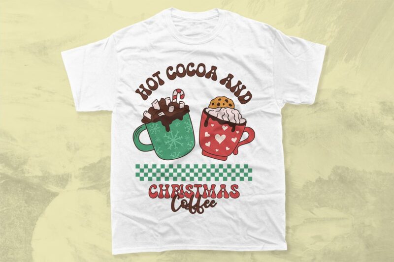 Retro Christmas Western Sublimation T-shirt Designs Bundle