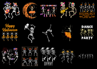 15 Dancing Skeleton Shirt Designs Bundle For Commercial Use Part 2, Dancing Skeleton T-shirt, Dancing Skeleton png file, Dancing Skeleton digital file, Dancing Skeleton gift, Dancing Skeleton download, Dancing Skeleton design AMZ