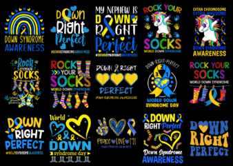 15 Down Syndrome Shirt Designs Bundle For Commercial Use Part 2, Down Syndrome T-shirt, Down Syndrome png file, Down Syndrome digital file, Down Syndrome gift, Down Syndrome download, Down Syndrome design AMZ
