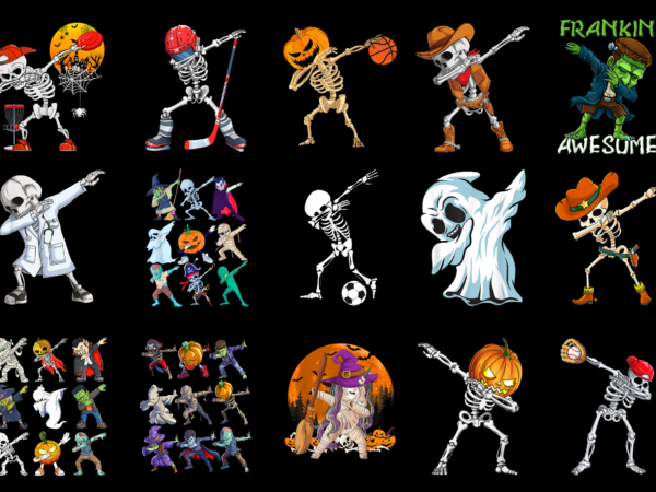 15 dabbing halloween shirt designs bundle for commercial use part 2, dabbing halloween t-shirt, dabbing halloween png file, dabbing halloween digital file, dabbing halloween gift, dabbing halloween download, dabbing halloween design amz