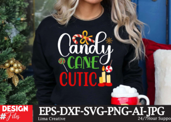 Candy Cane Cutic T-shirt Design, Winter SVG Bundle, Christmas Svg, Winter svg, Santa svg, Christmas Quote svg, Funny Quotes Svg, Snowman SVG, Holiday SVG, Winter Quote Svg Christmas SVG Bundle,