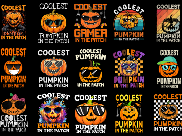 15 coolest pumpkin shirt designs bundle for commercial use part 2, coolest pumpkin t-shirt, coolest pumpkin png file, coolest pumpkin digital file, coolest pumpkin gift, coolest pumpkin download, coolest pumpkin design amz