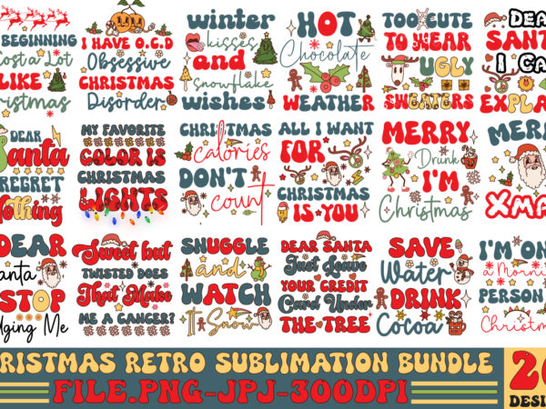 Christmas retro designs bundle,retro christmas bundle, christmas sublimation bundle christmas bundle, festive af christmas junkie christmas ,christmas sublimation retro christmas christmas, clipart christmas png holiday sublimation sublimation design heat transfer