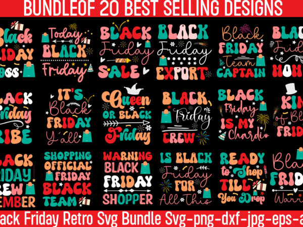 Black friday retro bundle,black friday svg designs, digital download in svg, png, eps, pdf, jpg format. black friday svg bundle, shopping sv