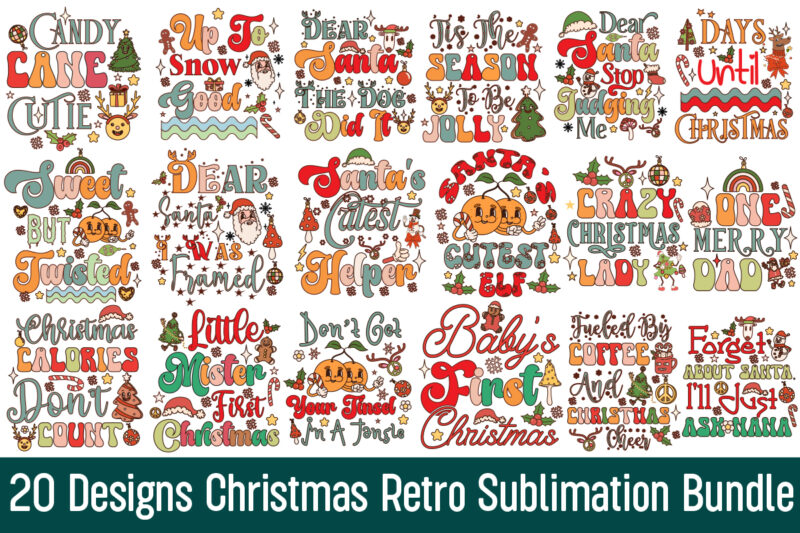 Christmas T-Shirt Bundle , On sell Designs, Big Sell Designs,Christmas Vector T-Shirt Design , Santa Vector T-Shirt Design , Christmas Sublimation Bundle , Christmas SVG Mega Bundle , 220 Christmas