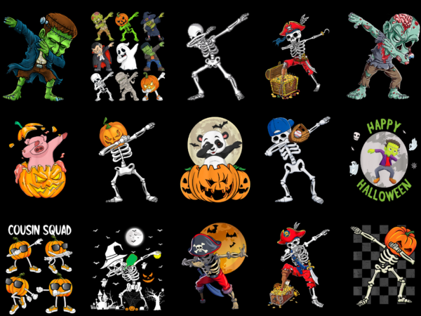 15 dabbing halloween shirt designs bundle for commercial use part 3, dabbing halloween t-shirt, dabbing halloween png file, dabbing halloween digital file, dabbing halloween gift, dabbing halloween download, dabbing halloween design amz