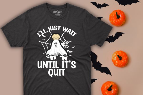 Did Somebody Say Treat Ghost Dogs Lovers Halloween Costume T-Shirt design vector