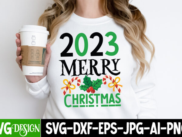 2023 merry christmas t-shirt design, 2023 merry christmas vector t-shirt design, christmas svg bundle , christmas t-shirt design bundle,chri