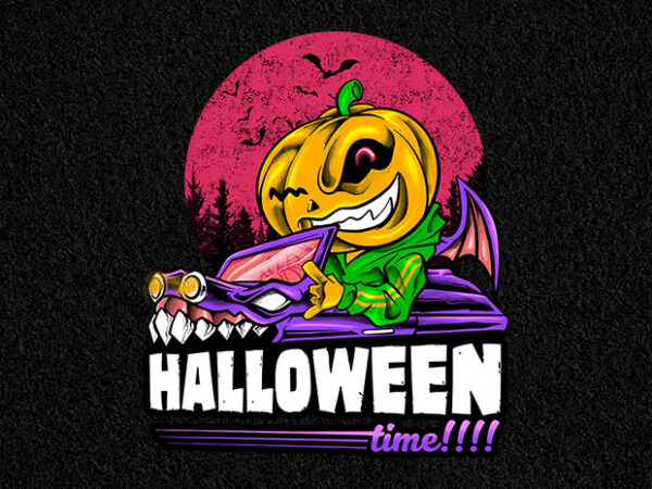 Halloween time graphic t shirt