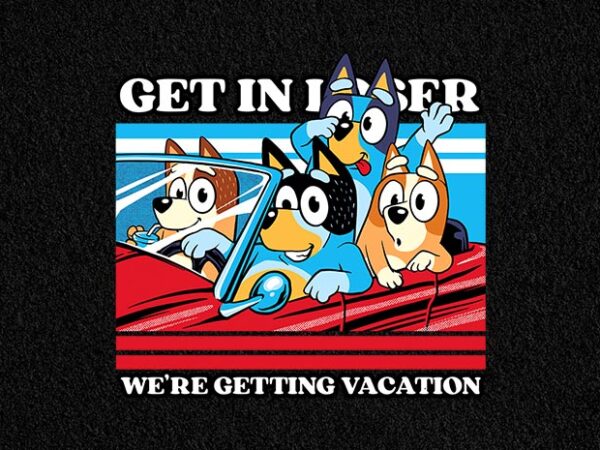 Vacation time t shirt vector art