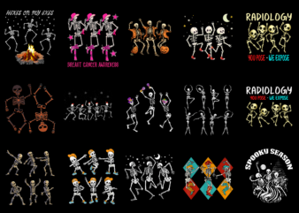 15 Dancing Skeleton Shirt Designs Bundle For Commercial Use Part 4, Dancing Skeleton T-shirt, Dancing Skeleton png file, Dancing Skeleton digital file, Dancing Skeleton gift, Dancing Skeleton download, Dancing Skeleton design AMZ