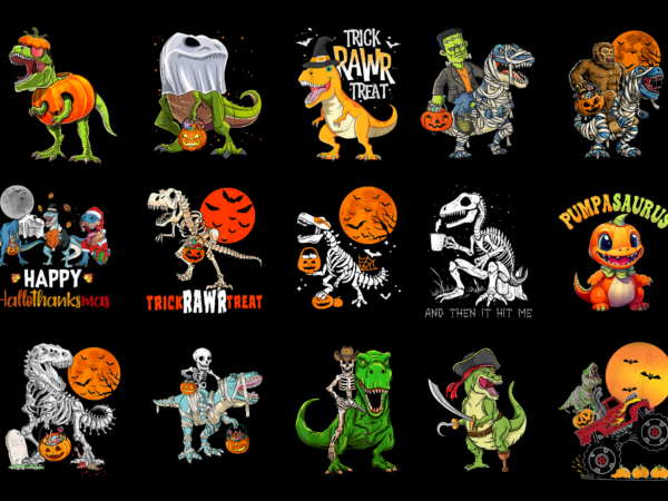 15 halloween dinosaur shirt designs bundle for commercial use part 4, halloween dinosaur t-shirt, halloween dinosaur png file, halloween dinosaur digital file, halloween dinosaur gift, halloween dinosaur download, halloween dinosaur design amz