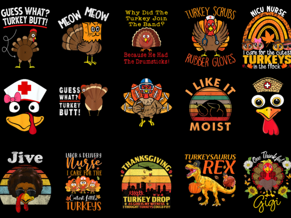 15 thanksgiving turkey shirt designs bundle for commercial use part 4, thanksgiving turkey t-shirt, thanksgiving turkey png file, thanksgiving turkey digital file, thanksgiving turkey gift, thanksgiving turkey download, thanksgiving turkey design amz