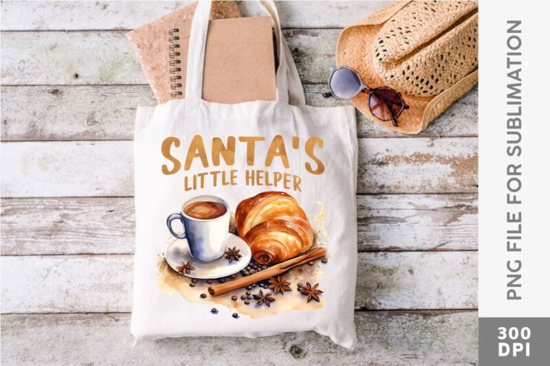 Christmas Coffee Late Sublimation Designs PNG Bundle