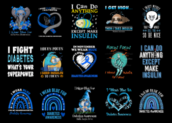 15 Diabetes Awareness Shirt Designs Bundle For Commercial Use Part 4, Diabetes Awareness T-shirt, Diabetes Awareness png file, Diabetes Awareness digital file, Diabetes Awareness gift, Diabetes Awareness download, Diabetes Awareness