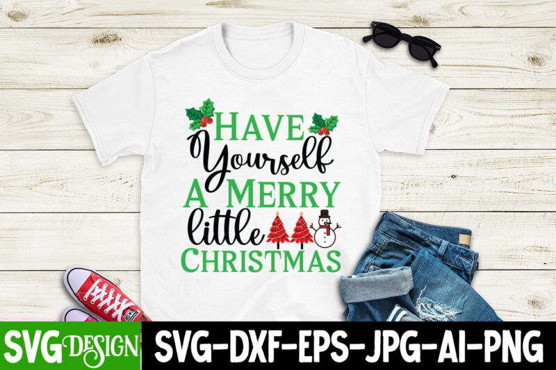 Christmas T-Shirt Design Bundle, Christmas T-Shirt Design, Christmas SVG Bundle, Christmas Vector Bundle