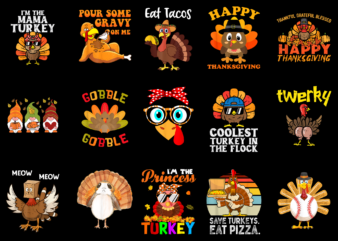 15 Thanksgiving Turkey Shirt Designs Bundle For Commercial Use Part 5, Thanksgiving Turkey T-shirt, Thanksgiving Turkey png file, Thanksgiving Turkey digital file, Thanksgiving Turkey gift, Thanksgiving Turkey download, Thanksgiving Turkey design AMZ